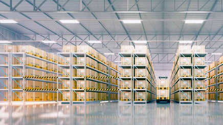 Warehouses provide eCommerce businesses large storage space