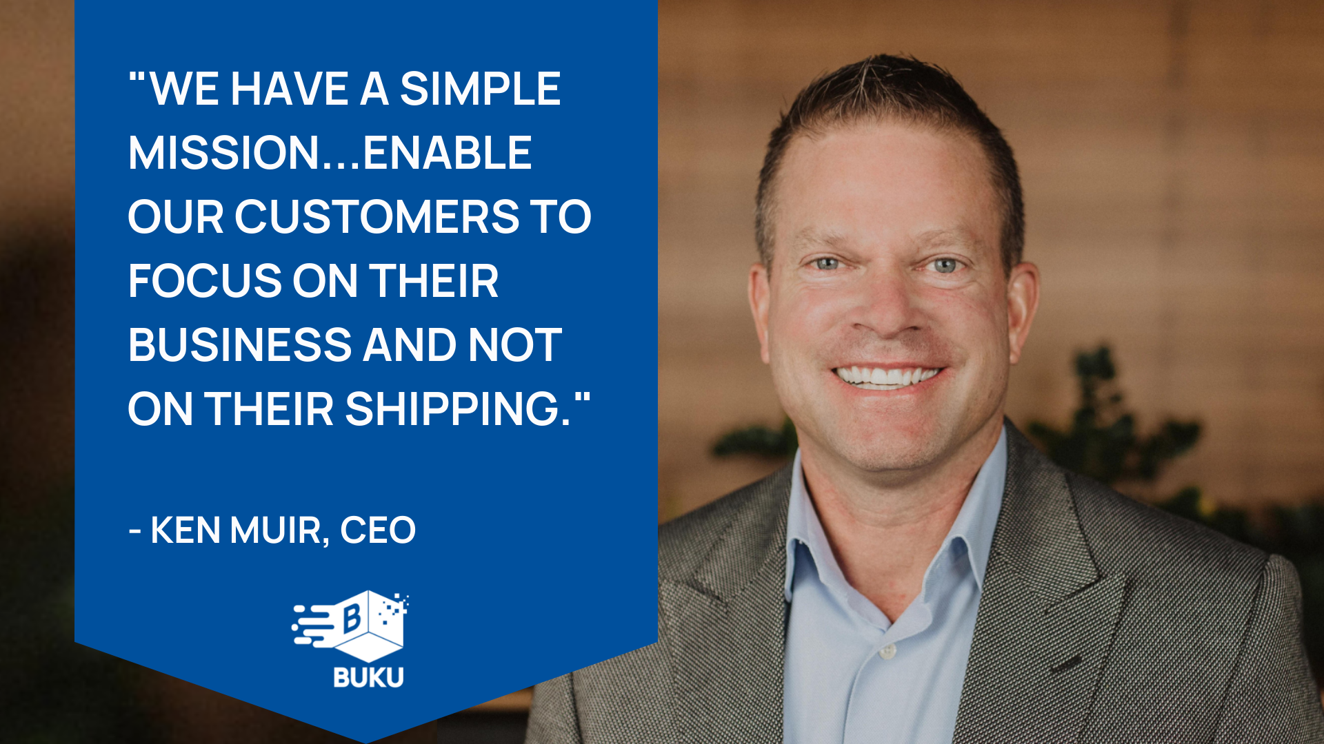 Ken Muir CEO BUKU 